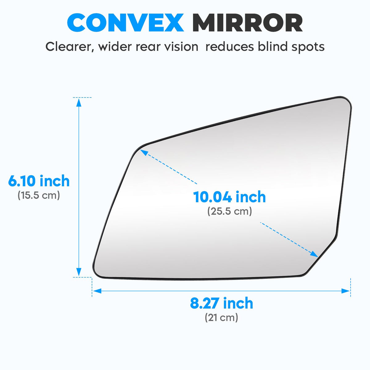 Aeagle size scale next to ruler indicating correct dimensions for proper fit