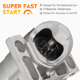 Aeagle starter connector detail view showing plug-and-play terminal for easy installation