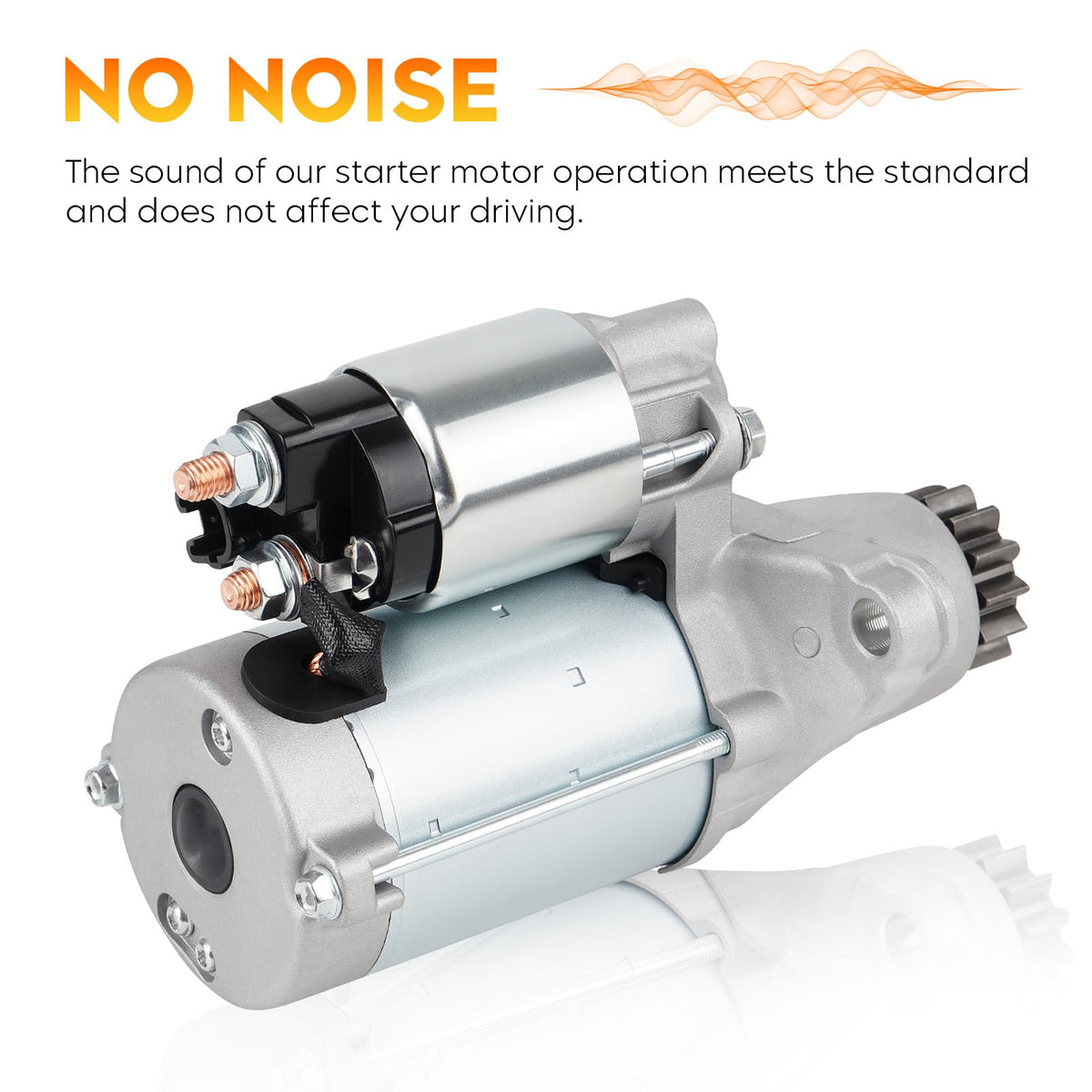 Aeagle starter connector detail illustrating plug-and-play electrical connection benefit