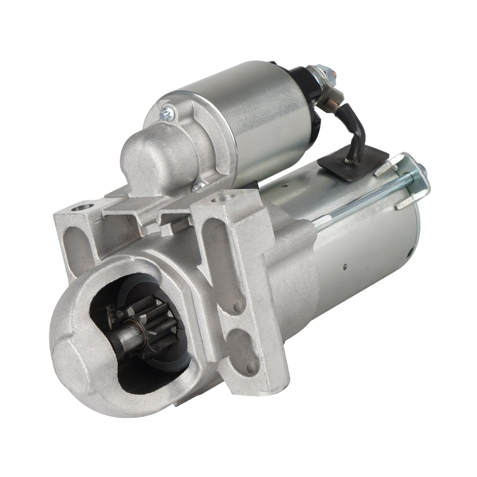 Aeagle starter front view showing mounting flanges and robust housing for reliable fit