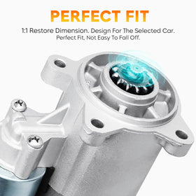 Aeagle starter installed in engine bay demonstrating straightforward replacement benefit