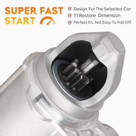 AEagle starter mounting flange detail showing bolt pattern for direct replacement