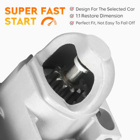 Aeagle starter side solenoid close-up demonstrating solid electrical connection benefit