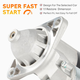 AEagle starter side profile displaying compact PMGR housing and corrosion resist