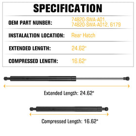 Aeagle close-up of treated piston rod highlighting corrosion resistance and smooth action