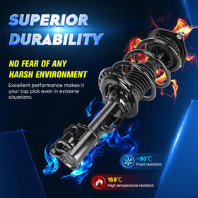 Aeagle sway bar end link close-up highlighting robust joint for reduced noise and better handling