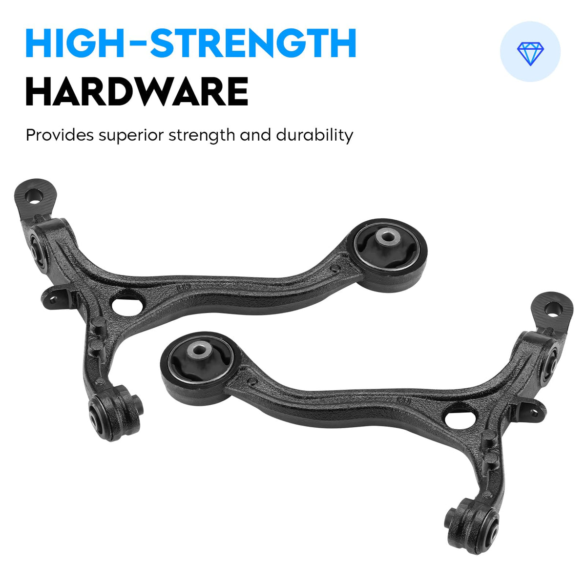 Aeagle inner and outer tie rods paired to restore precise steering response and reduce play
