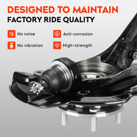Aeagle wheel bearing hub face detail showing smooth race and longer life