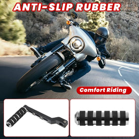 AEEAST shift peg installed on Harley demonstrating easier shifting