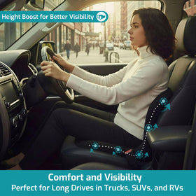 AEGIS CAR SEAT COVER non-slip base and straps detail ensuring secure, anti-slip positioning