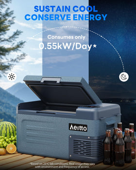 Aeitto compressor vents closeup showing cooling system and efficient performance