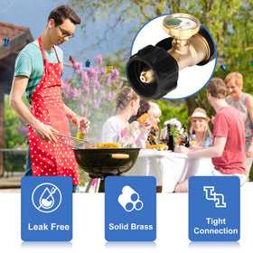 Aekops lifestyle shot at backyard barbecue showing reliable convenience