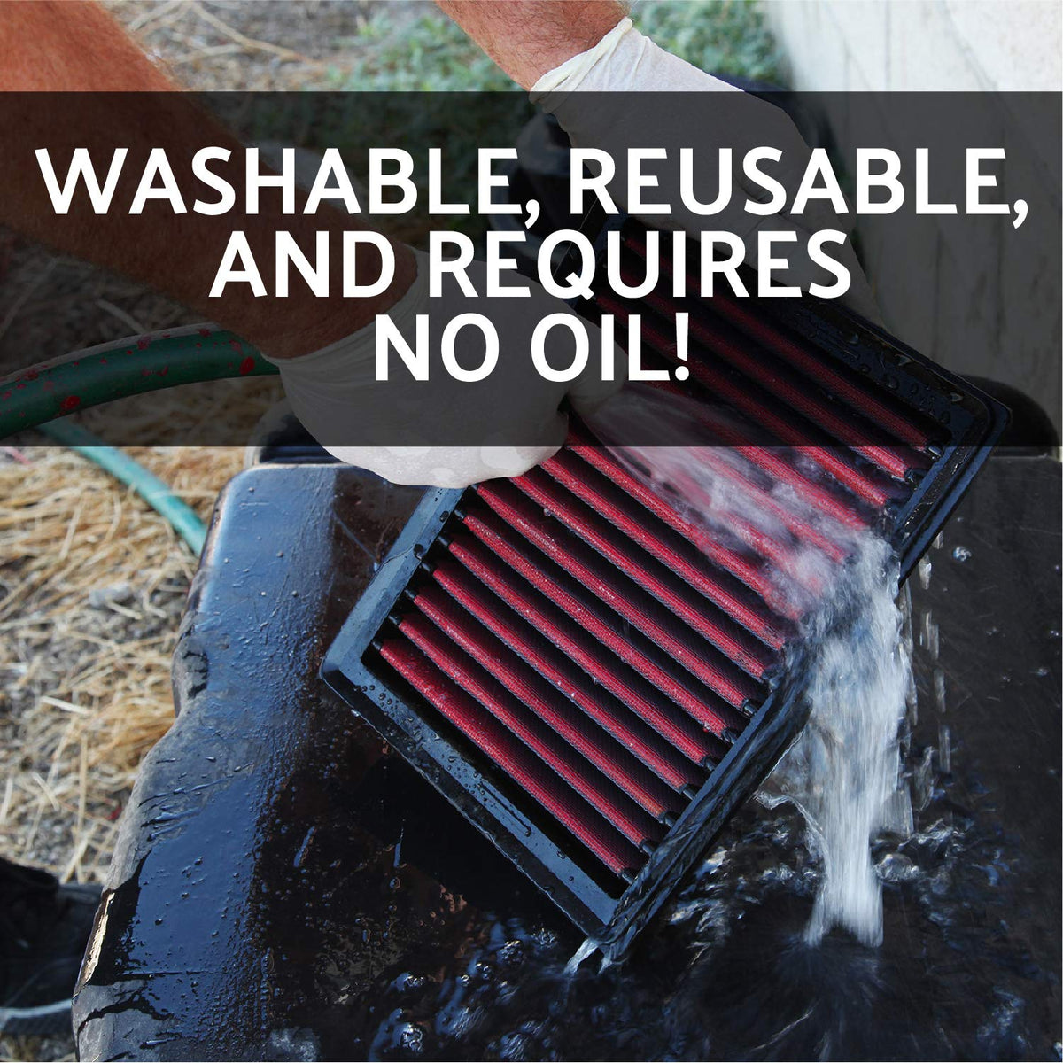 AEM DryFlow edge seal detail illustrating durable sealing benefit