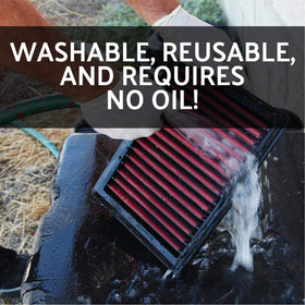 AEM DryFlow edge seal detail illustrating durable sealing benefit