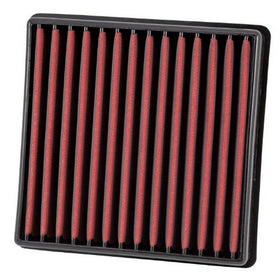 AEM DryFlow front view showing filter shape and fit benefits
