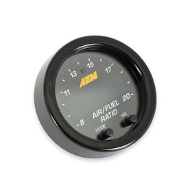 AEM gauge mounted in a pod illustrating easy dash integration