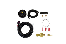 AEM X-Series gauge scale and needle detail showing precise pointer for accurate boost monitoring