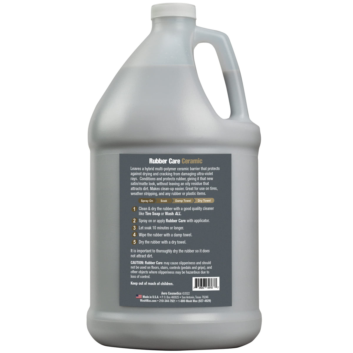 Aero Cosmetics label close-up highlighting aircraft-grade specification and product safety