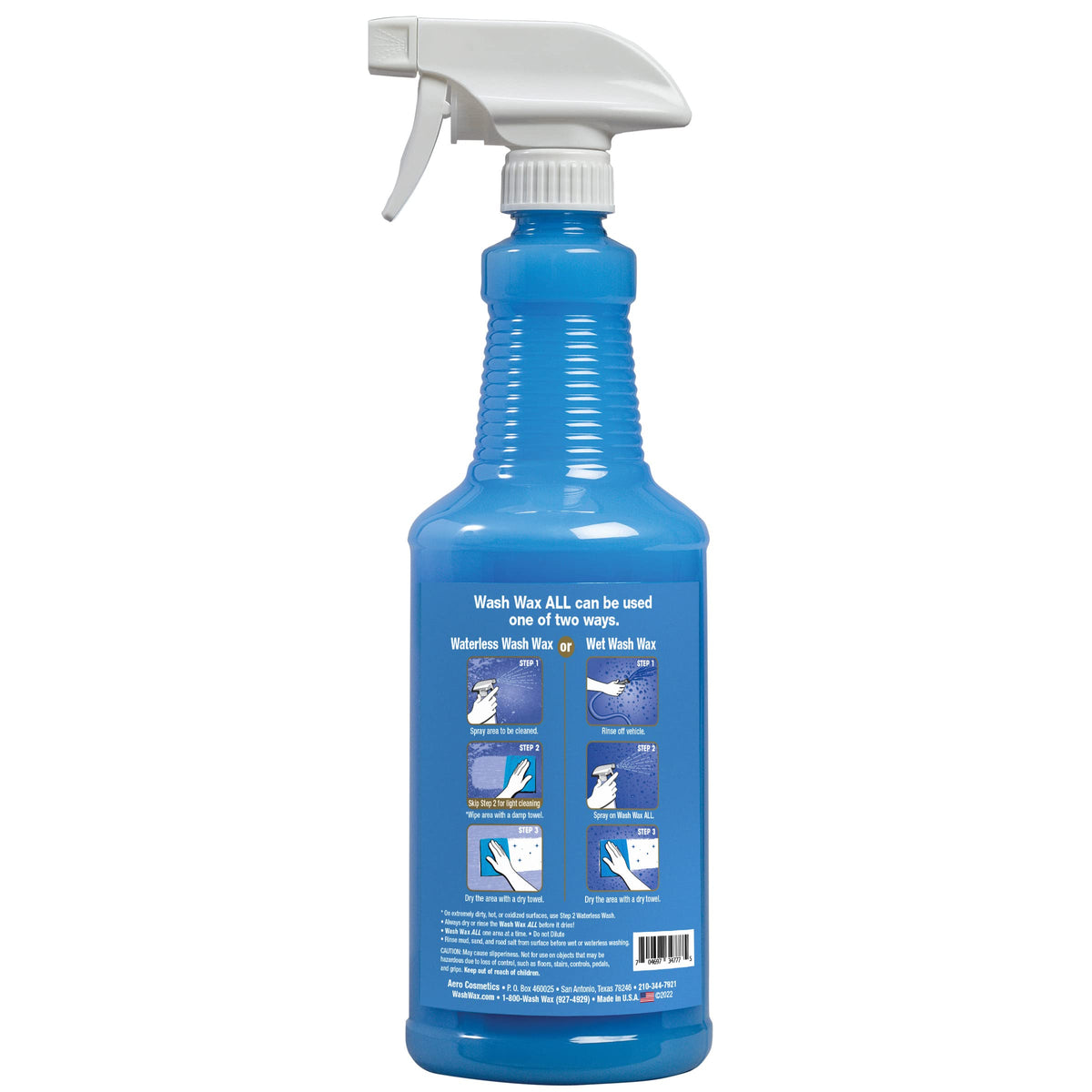 Aero Cosmetics bottle spraying mist close-up demonstrating easy application