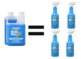 Aero Cosmetics spray applied to car door for waterless cleaning