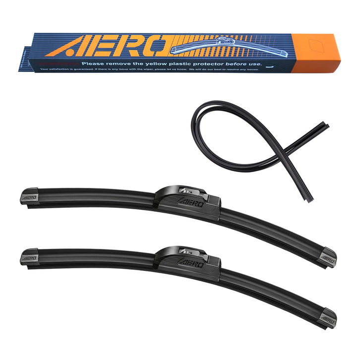 AERO front packaging showing OEM quality and included refills benefit