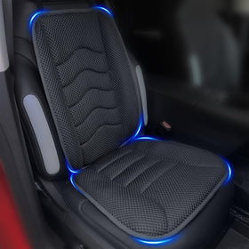 AEROiVi front view of seat cushion showing breathable mesh and ergonomic shape for cool comfort
