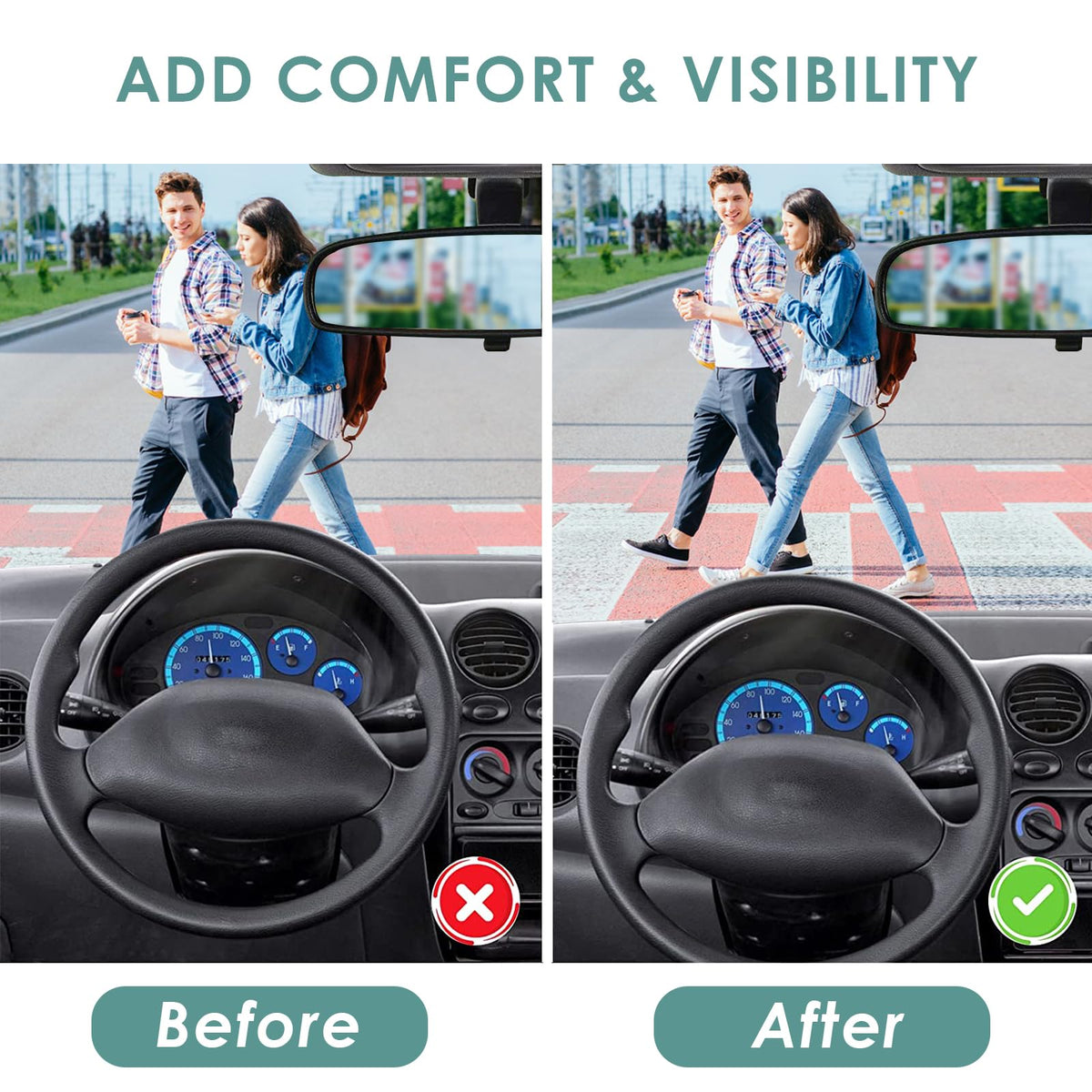 AEROiVi lifestyle shot of driver using cushion for better posture