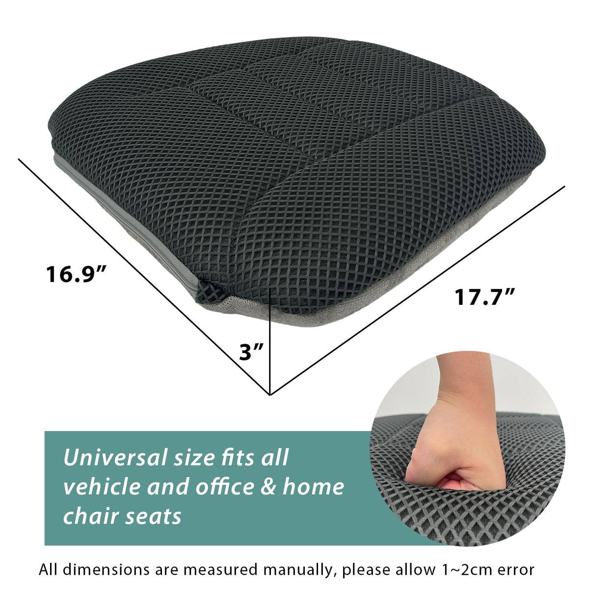 AEROiVi large-hole breathable mesh close-up highlighting cooling benefit