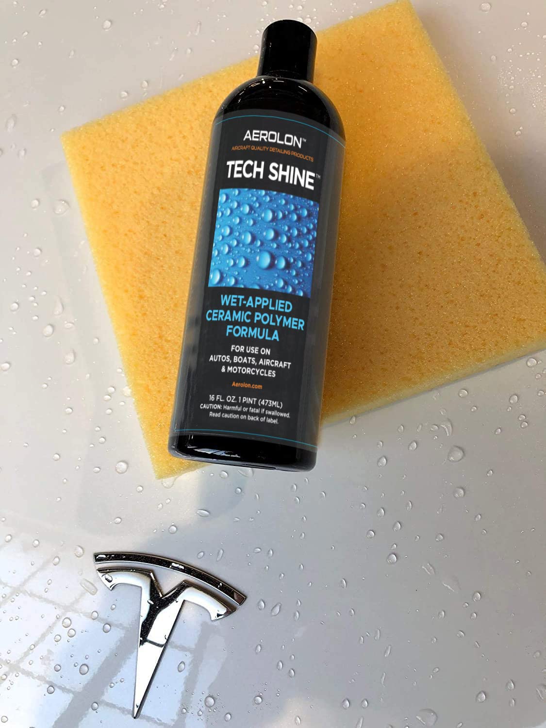Included applicator pad detail with Aerolon for simple application benefit