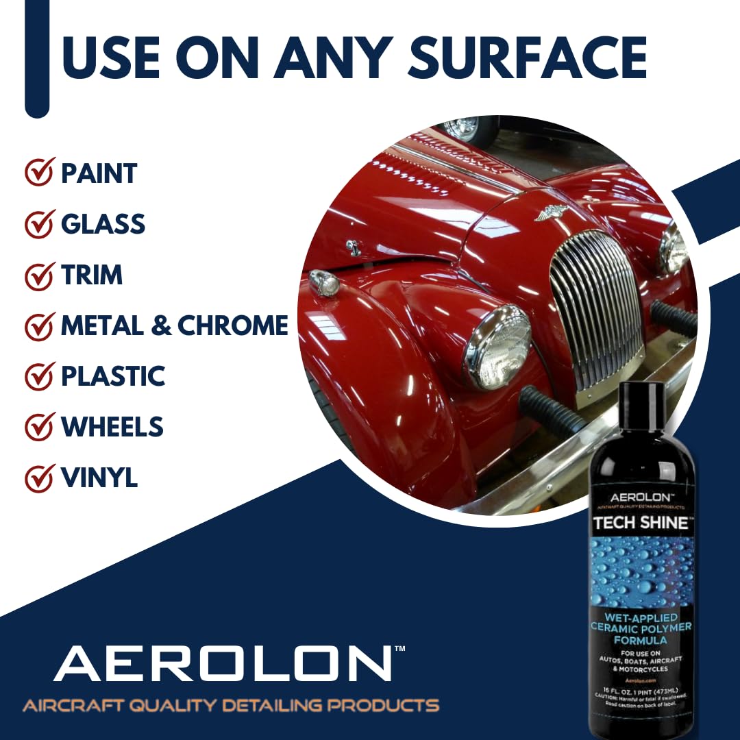 Restored plastic trim after Aerolon application showing renewed appearance benefit