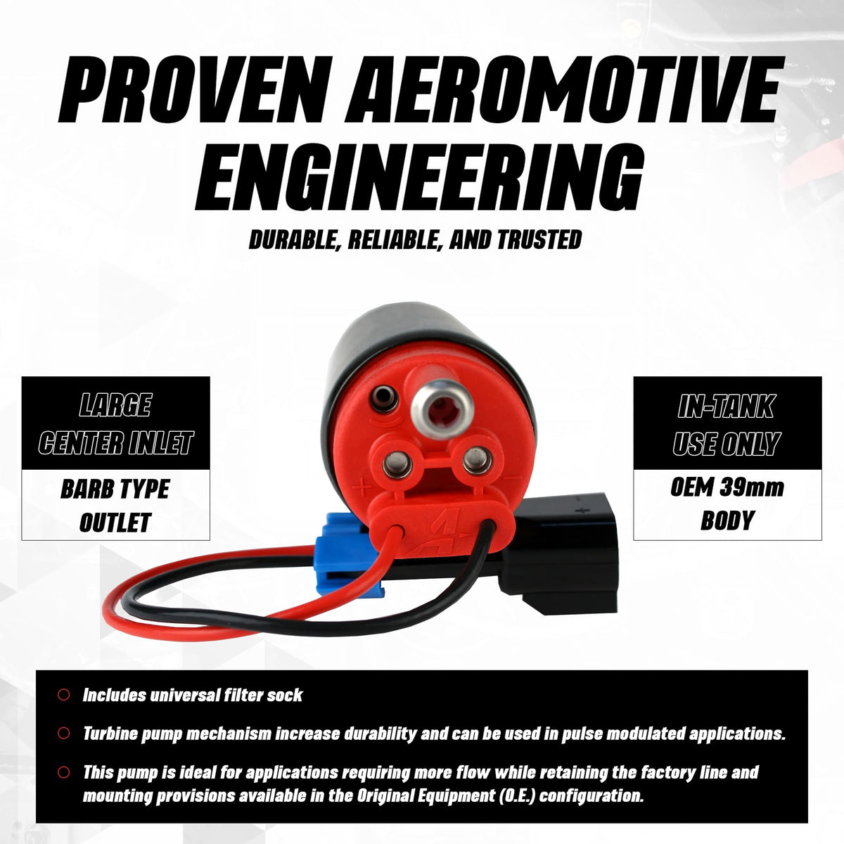 Aeromotive kit components laid out for easy installation and speed