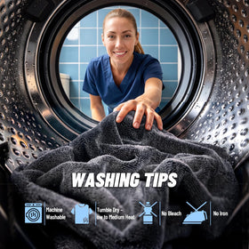 AetherAuto towel removing water from wheel and glass for versatile use