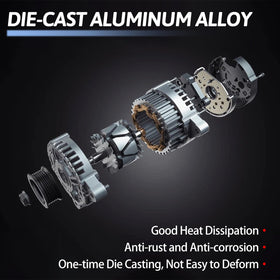 AETUANFLY installed under hood showing direct-fit replacement benefit