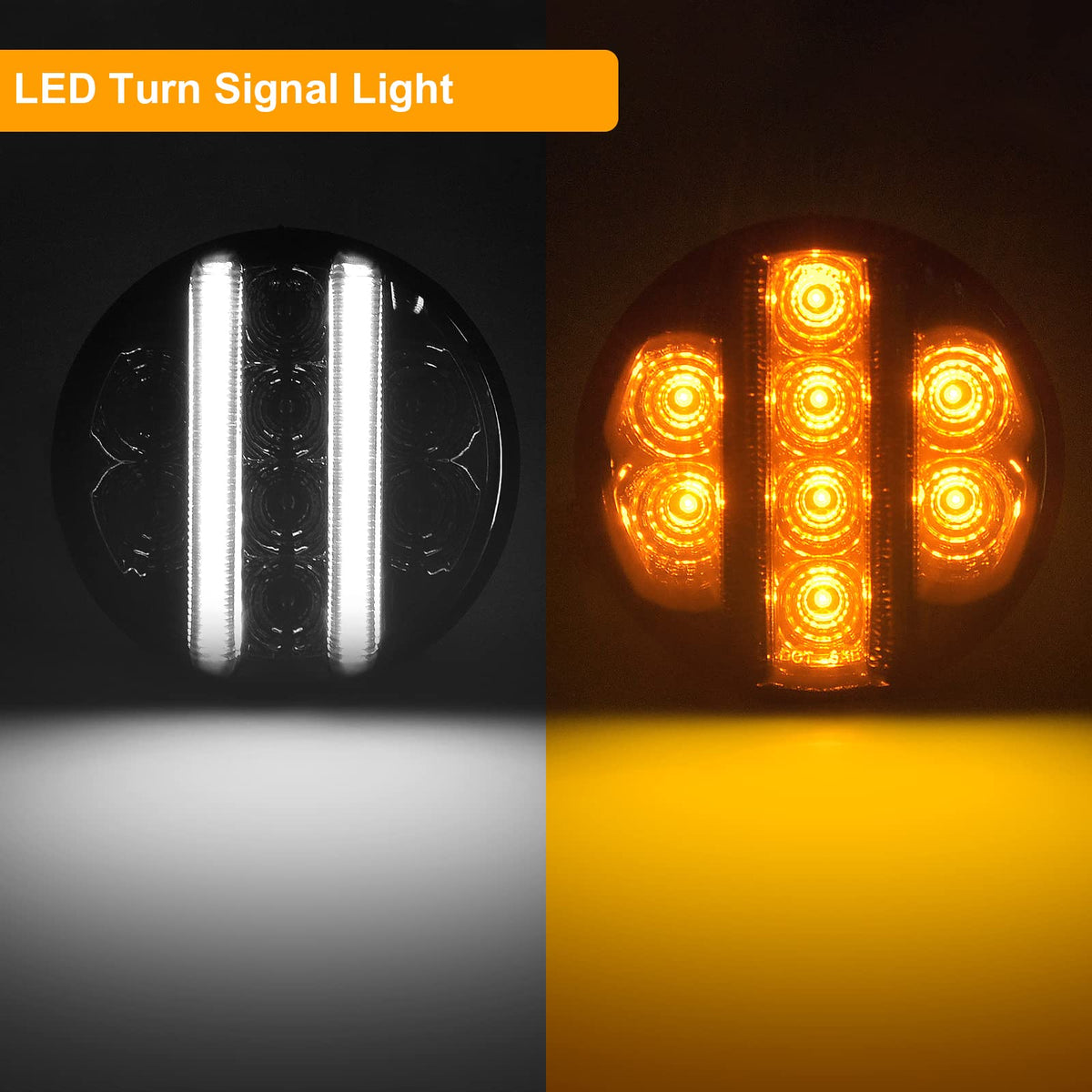 Aexploer close-up of vertical white LED bar highlighting bright daytime running benefit