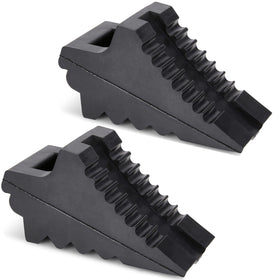 AFA Tooling front-packaging showing two chocks and benefits of durability