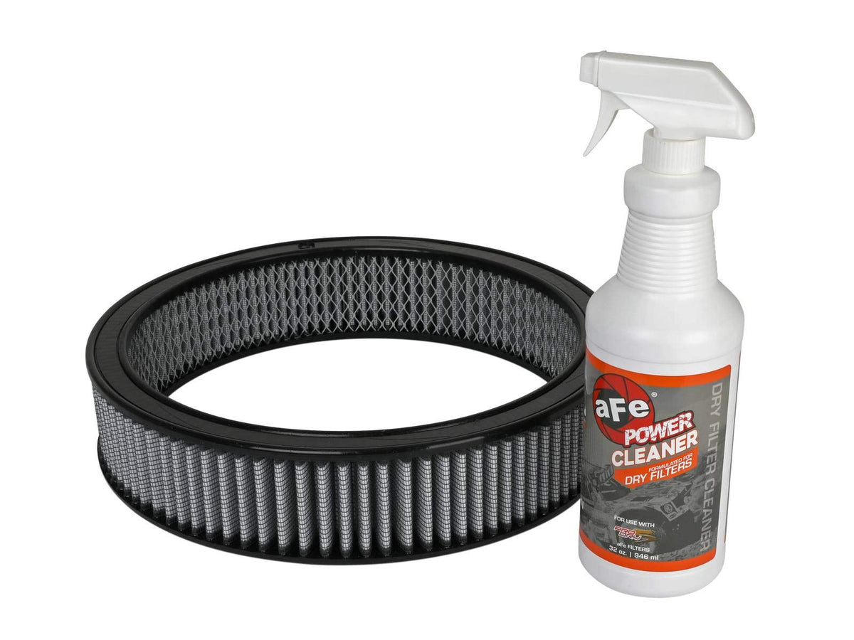 aFe Power cleaned filter drying showing restored airflow and readiness