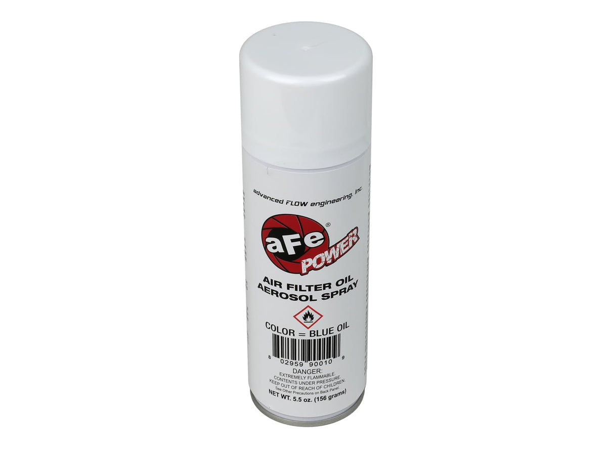 aFe Power blue aerosol cleaner close-up demonstrating powerful degreasing benefit