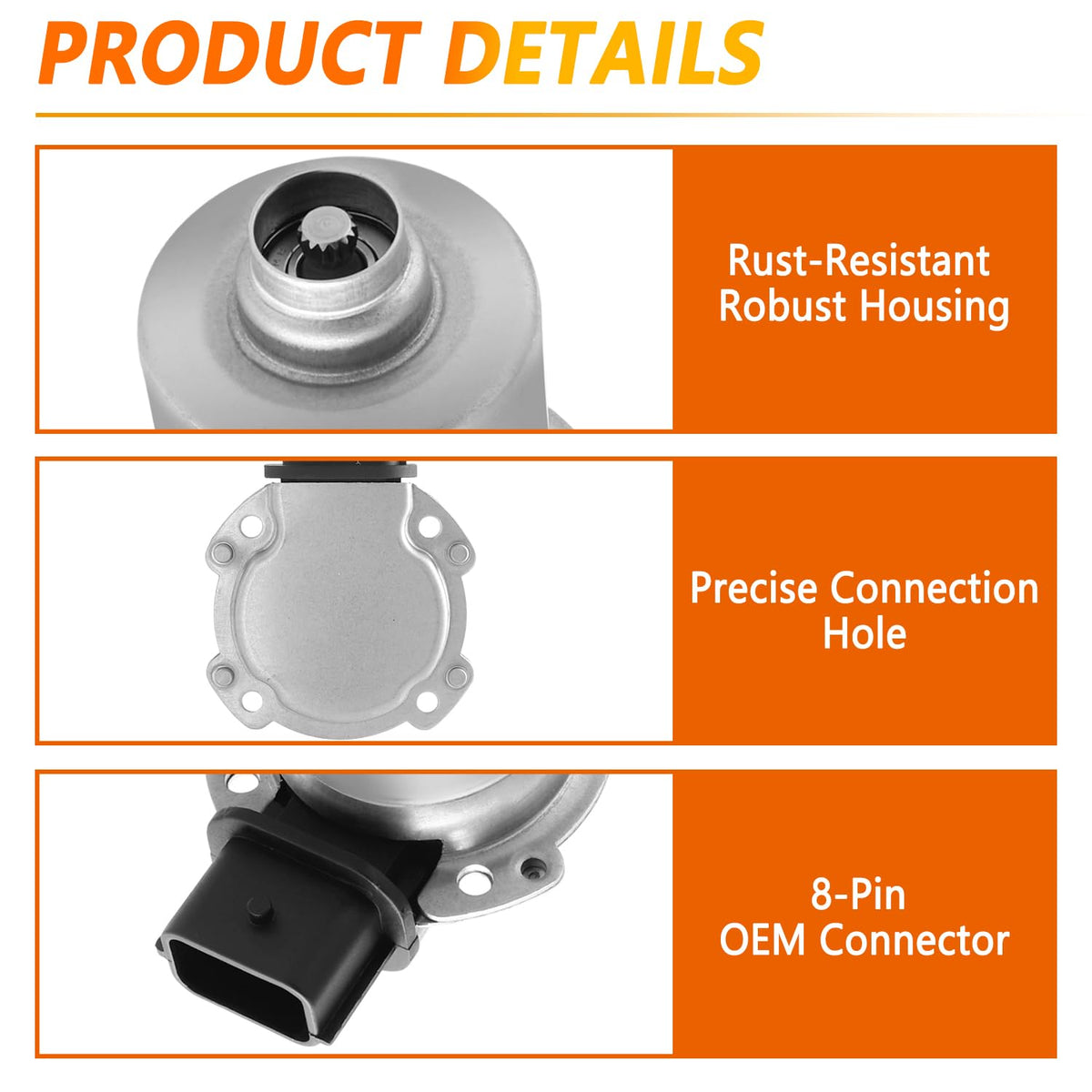 AFEISOL actuator electrical connector detail enabling reliable signal transfer