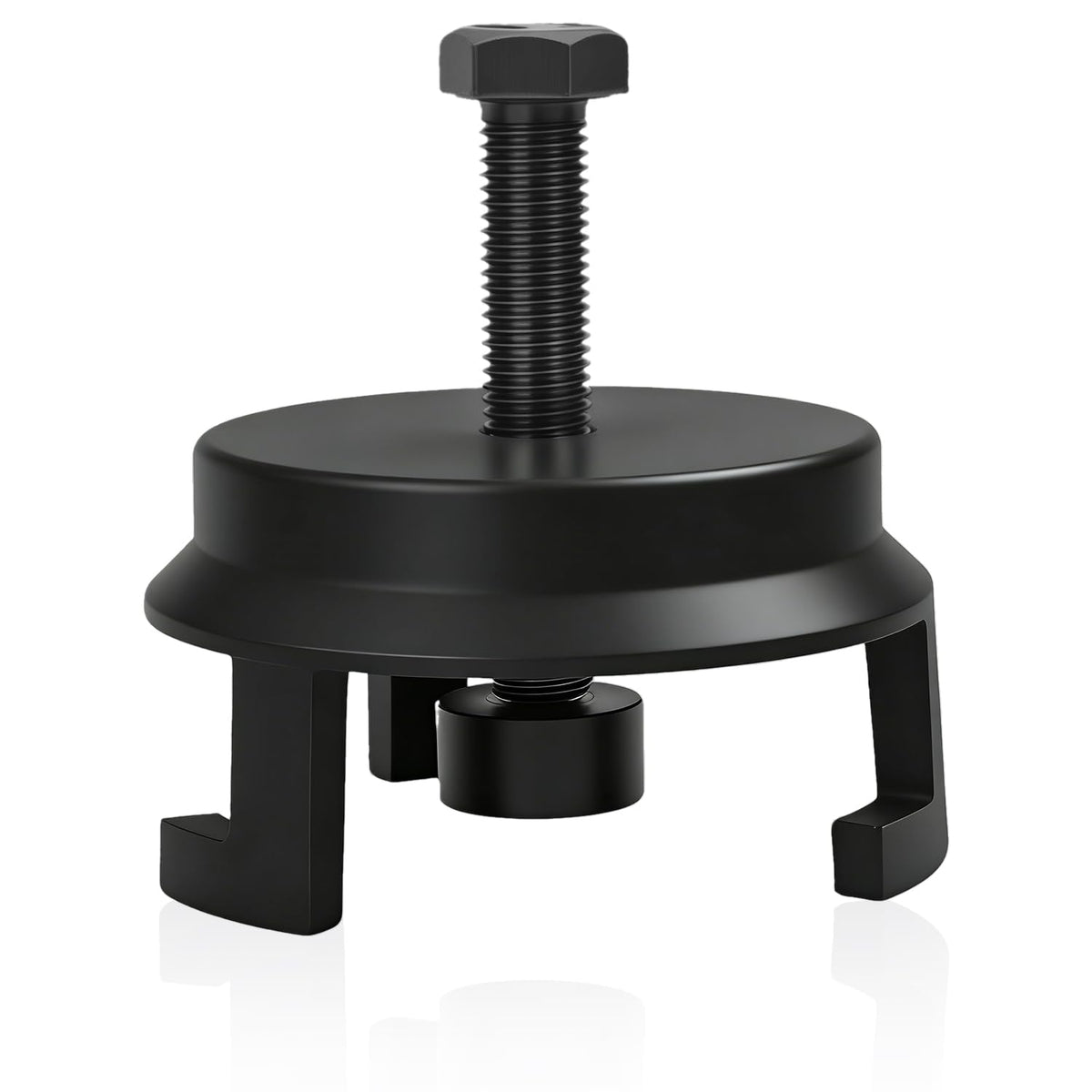 AFEISOL puller front view showing clamp and center screw, fast safe removal