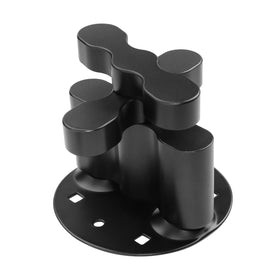 AFEISOL pack mount front view showing secure fit and streamlined profile