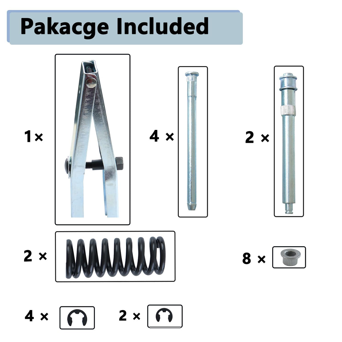 AFEISOL spring compression tool in use compressing hinge spring for safe installation