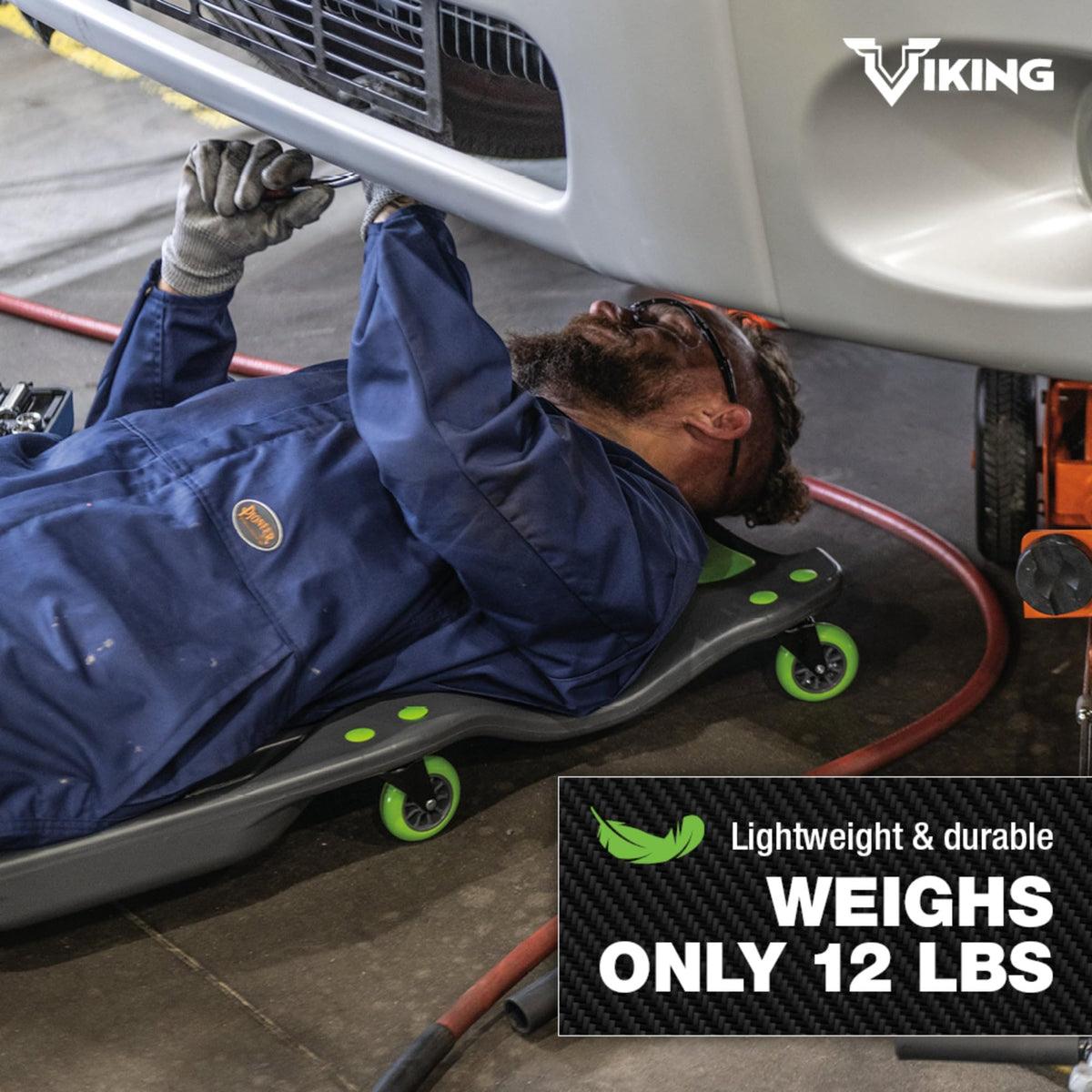 AFF Viking padded headrest detail providing neck support and comfort