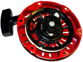 Affordstore GX100 recoil starter in use showing smooth pull and return benefit
