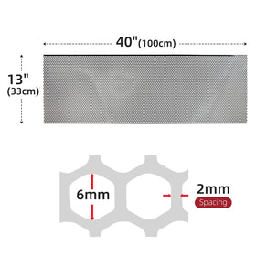 AggAuto hands cutting mesh demonstrating easy DIY shaping and fitment benefit