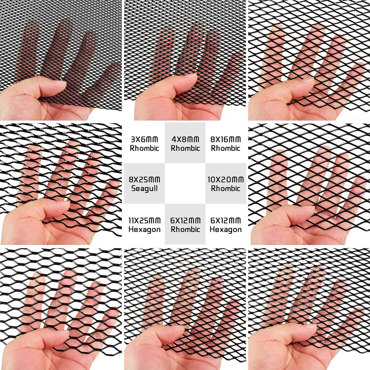 AggAuto demonstration of cutting mesh to size for easy DIY installation benefit