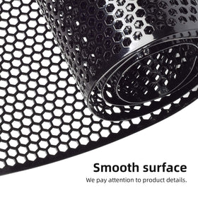 AggAuto edge detail and black finish illustrating corrosion resistance benefit