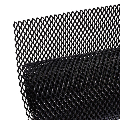 AggAuto front view of full 47x16 inch mesh showing protective design and fit