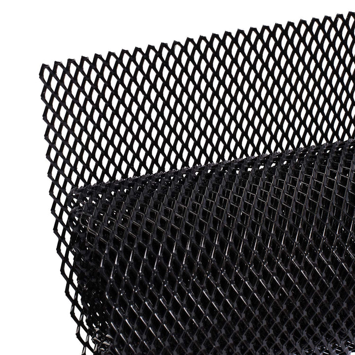 AggAuto front view of full 47x16 inch mesh showing protective design and fit