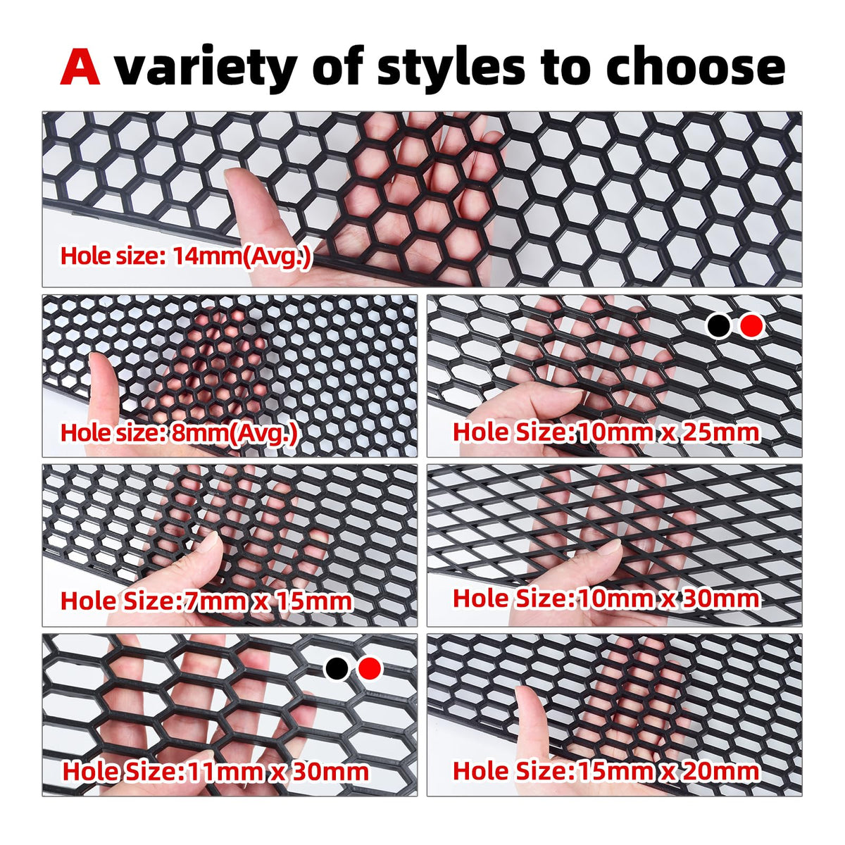 AggAuto mesh in a garage setting demonstrating easy DIY customization