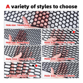 AggAuto mesh in a garage setting demonstrating easy DIY customization